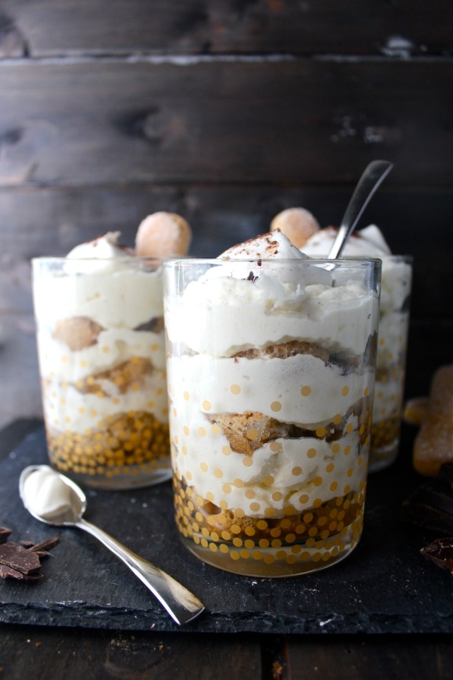 This classic Tiramisu is loaded with coffee and brandy-soaked ladyfingers and a rich and creamy mascarpone filling! | The Millennial Cook #dessert #pudding #tiramisu #italian