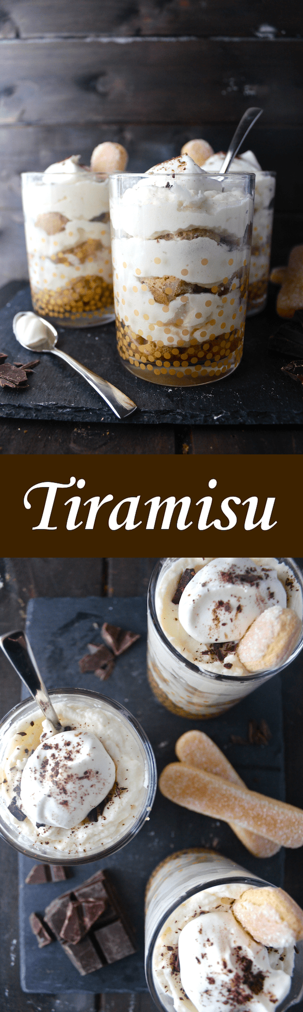 This classic Tiramisu is loaded with coffee and brandy-soaked ladyfingers and a rich and creamy mascarpone filling! | The Millennial Cook #dessert #pudding #tiramisu #italian