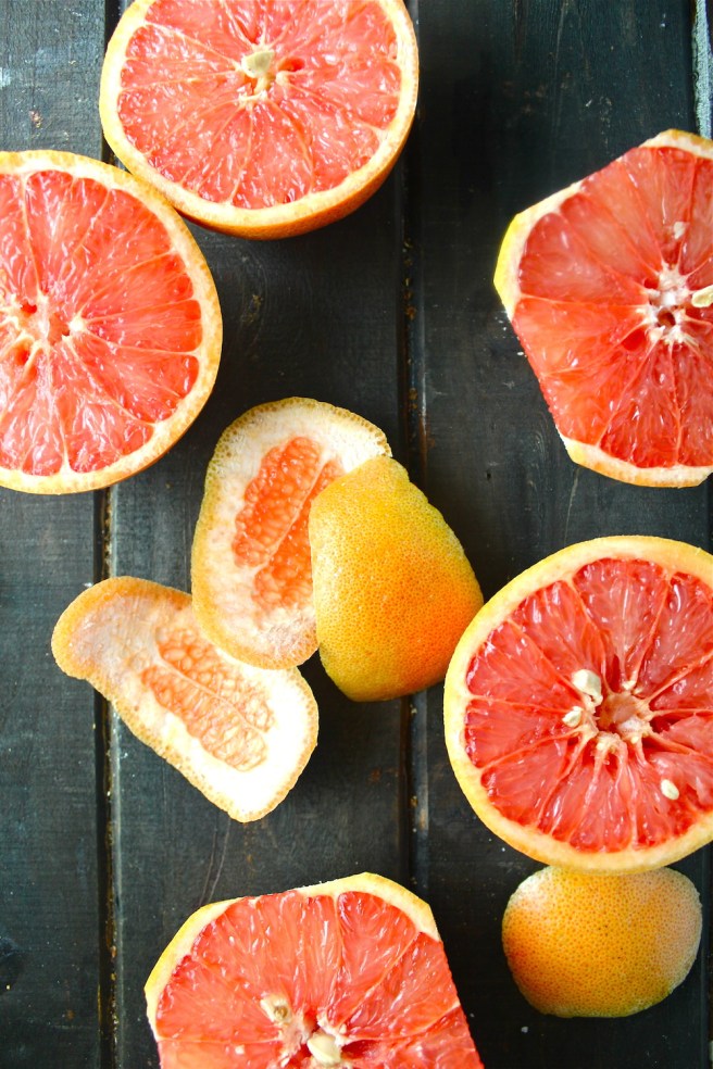 This Grapefruit Yogurt Pound Cake is so rich, sweet, and tart - the perfect rustic homemade dessert! | The Millennial Cook #winterrecipe #poundcake #grapefruit #citrus