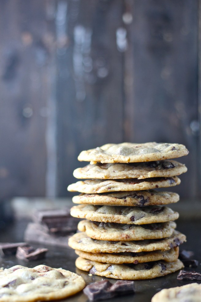 These Chocolate Chip Cookies - with plenty of browned butter, vanilla extract, and semisweet chocolate - are truly the best version of this classic treat! | The Millennial Cook #cookies #chocolate #chocolatechipcookies